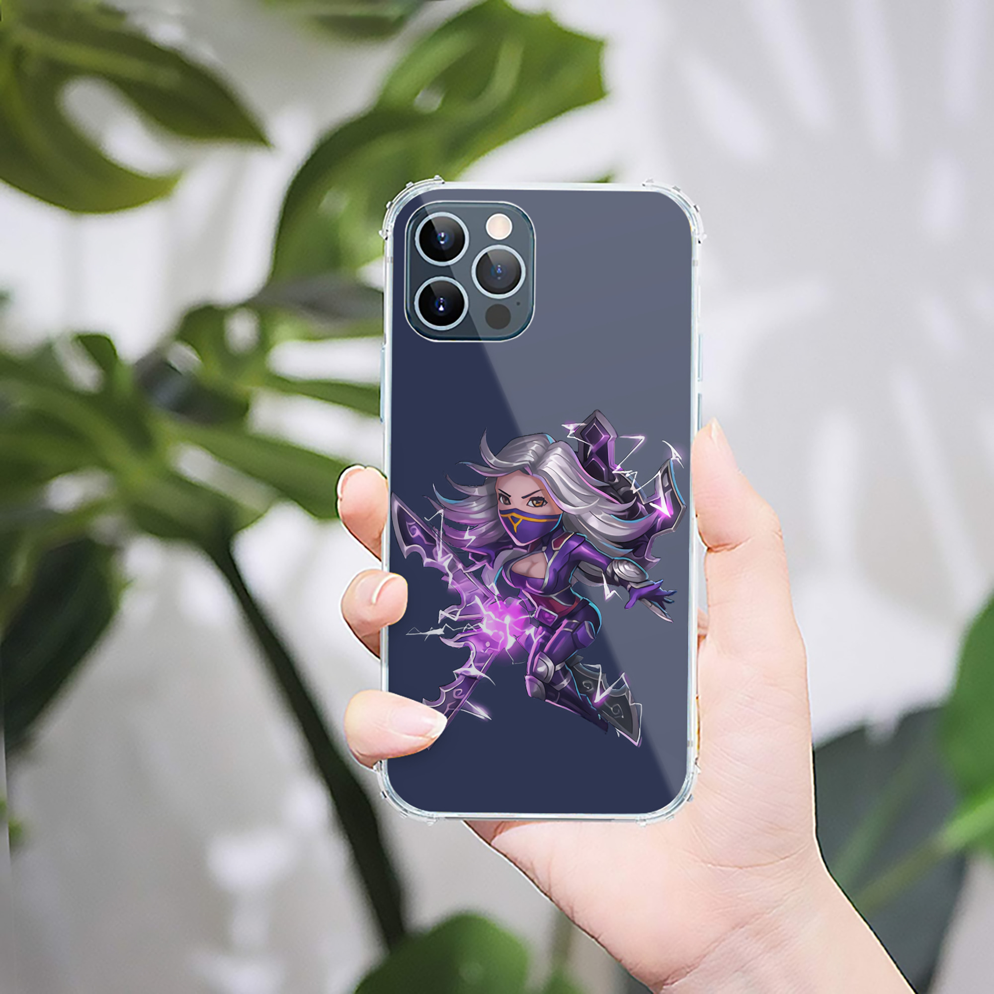 （画像用） リーグ・オブ・レジェンド League of Legends LOL 【iPhone 12シリーズ対応】透明スマホケース（クリアソフトケース）